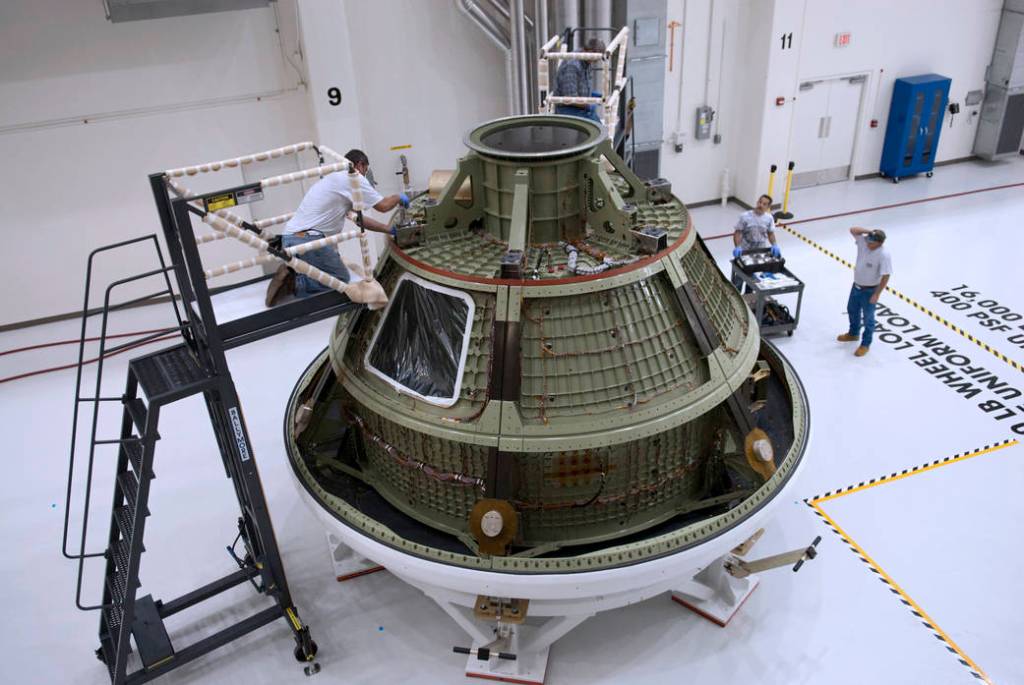 Orion Test Version at KSC