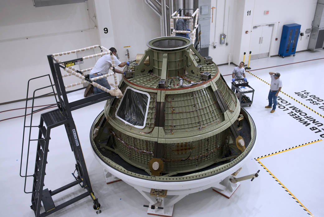 Orion Test Version at KSC