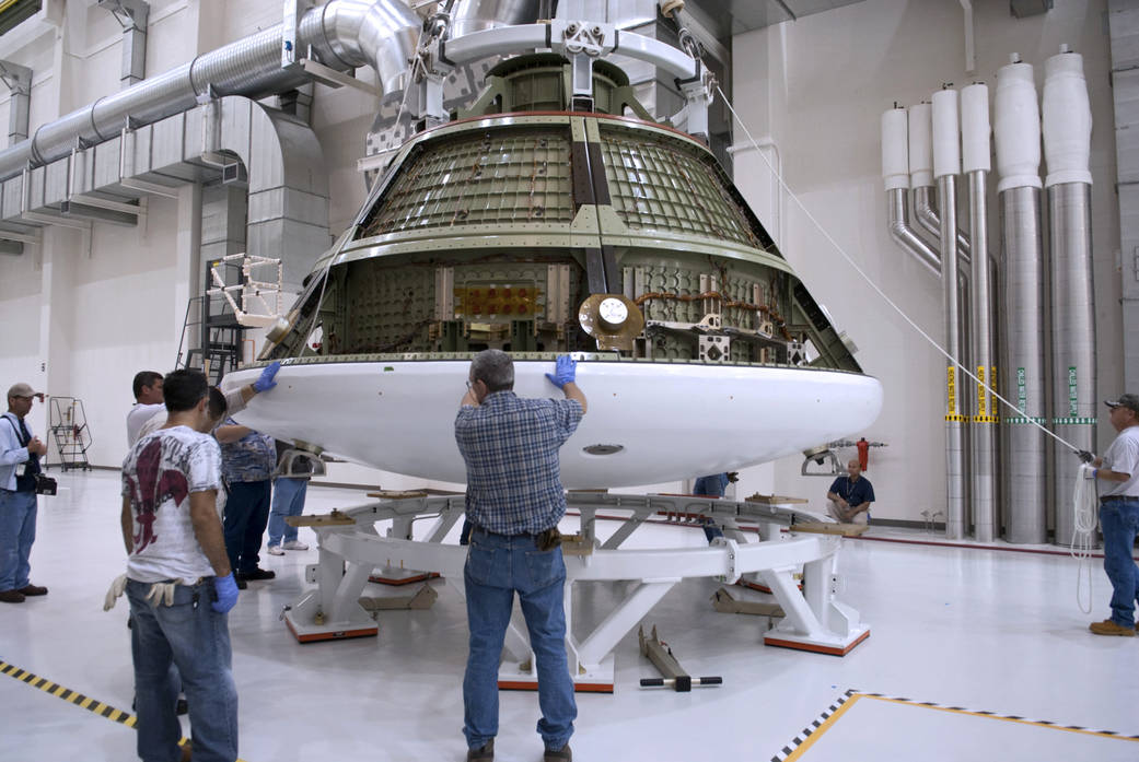 Orion Test Version at KSC
