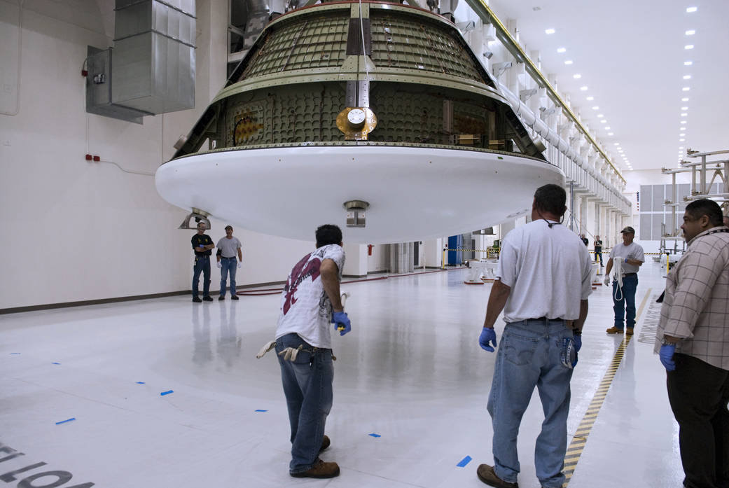 Orion Test Version at KSC