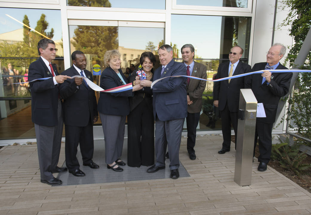 Sustainability Base Ribbon Cutting