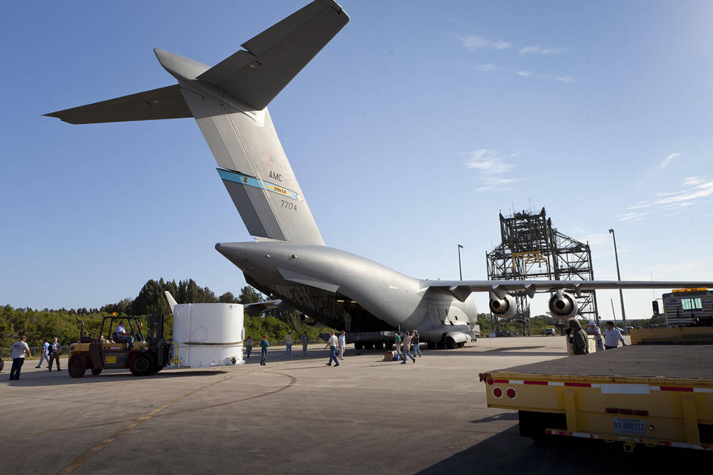Twin RBSP Spacecraft Arrive at KSC
