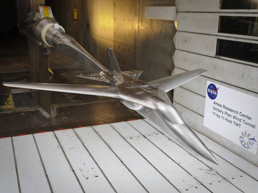 Facility Aerodynamics Validation and Operational Research model in wind tunnel
