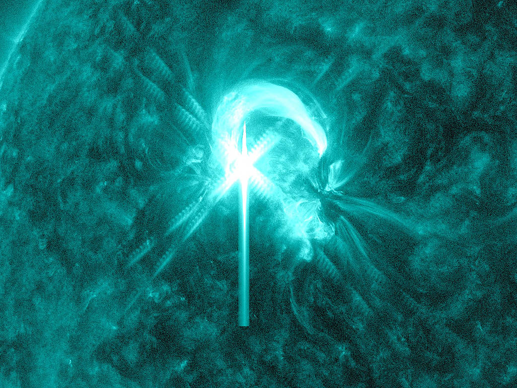 SDO Captures M4.7 Class Flare - Zoom