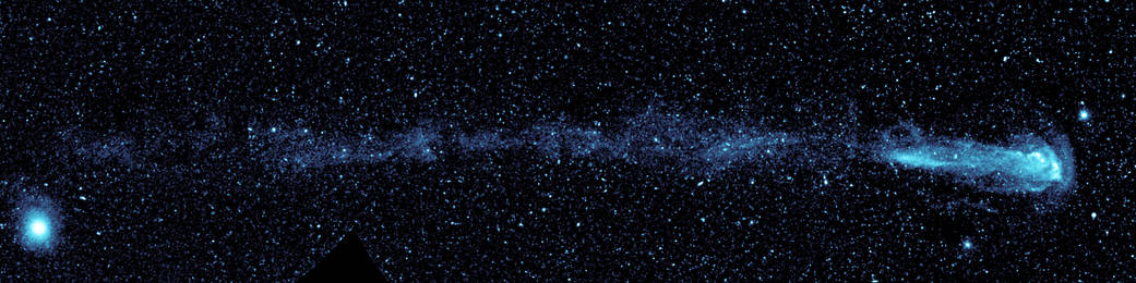 A Star with a Comet-Like Tail