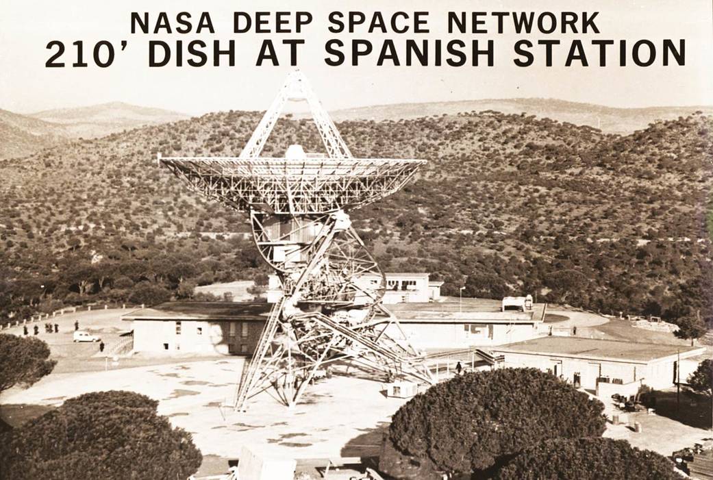 64 Meter Antenna in Spain
