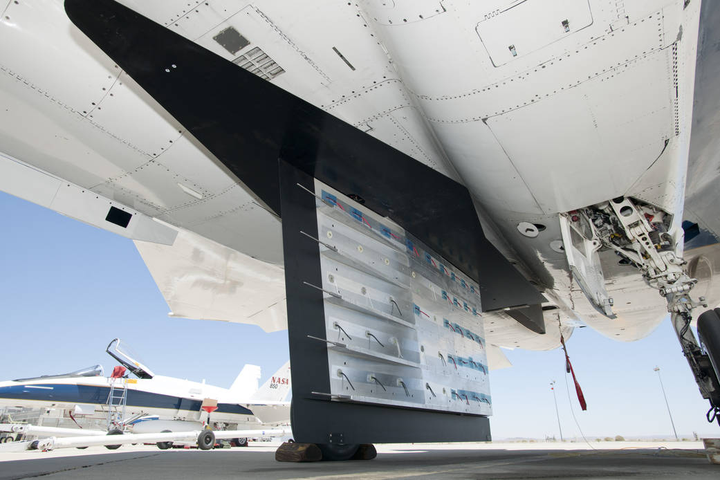 Aerion Corporation's Test Article Attached to CLIP