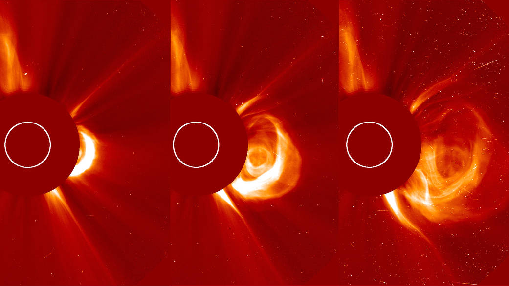 SOHO Captures May 16, 2012 CME