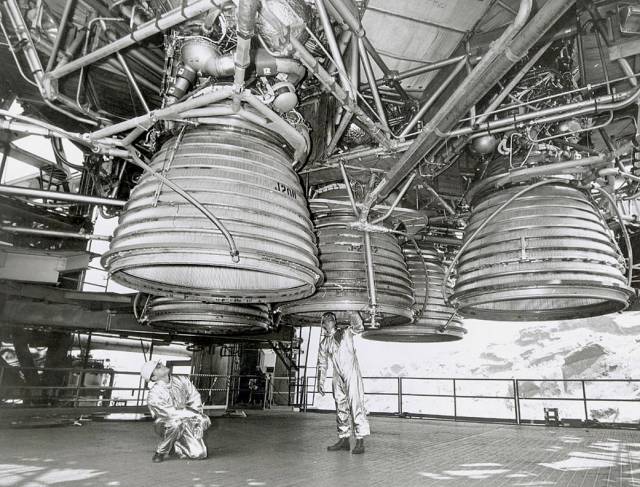 This week in 1966, the Mississippi Test Facility – today’s NASA Stennis Space Center – successfully captive-fired S-II-T.