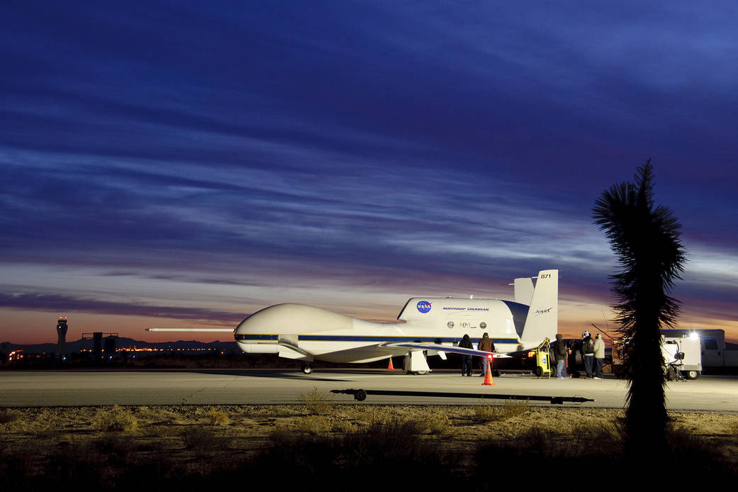 Global Hawk UAV-to-UAV Refueling Demonstration