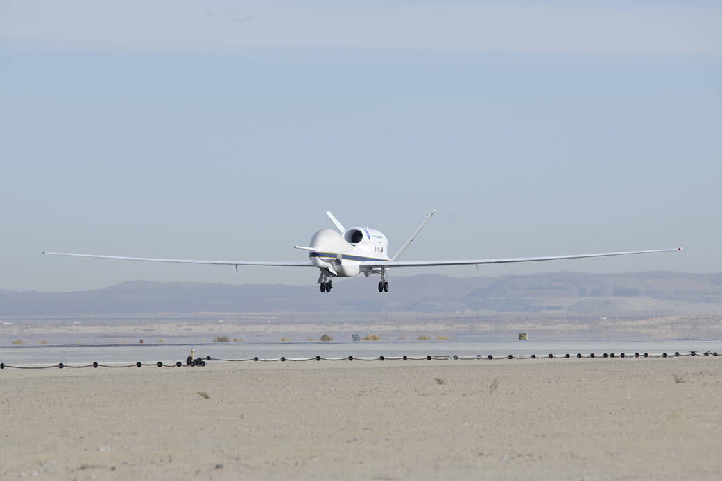 Global Hawk UAV-to-UAV Refueling Demonstration