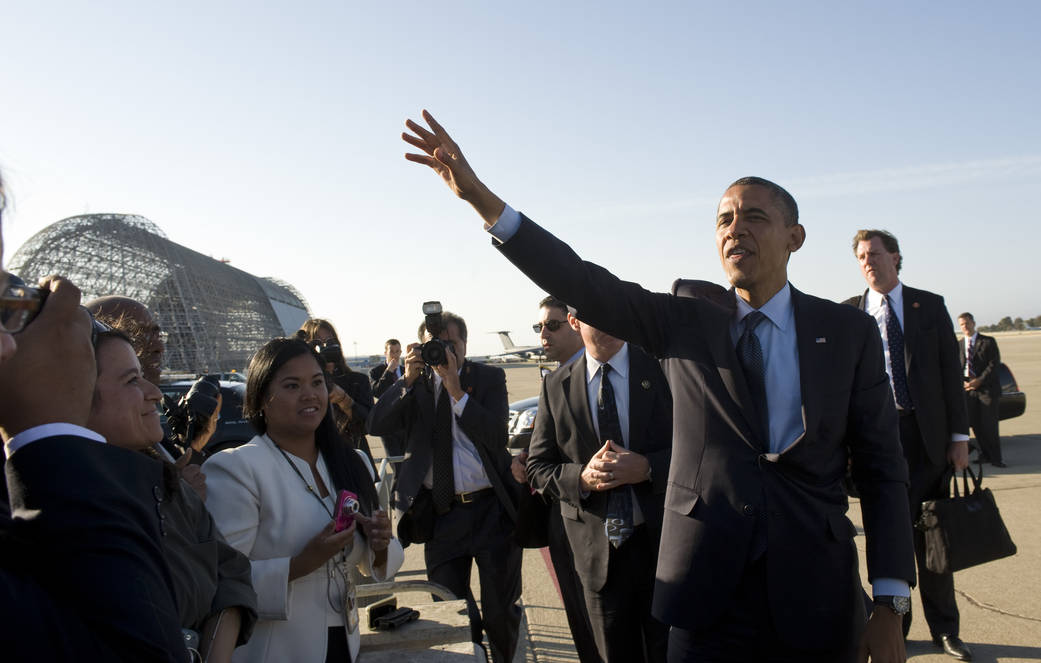 Obama Visits Ames