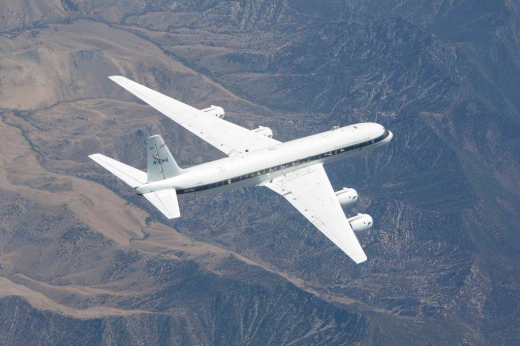 DC-8 Supporting the Deep Convective Clouds and Chemistry Mission