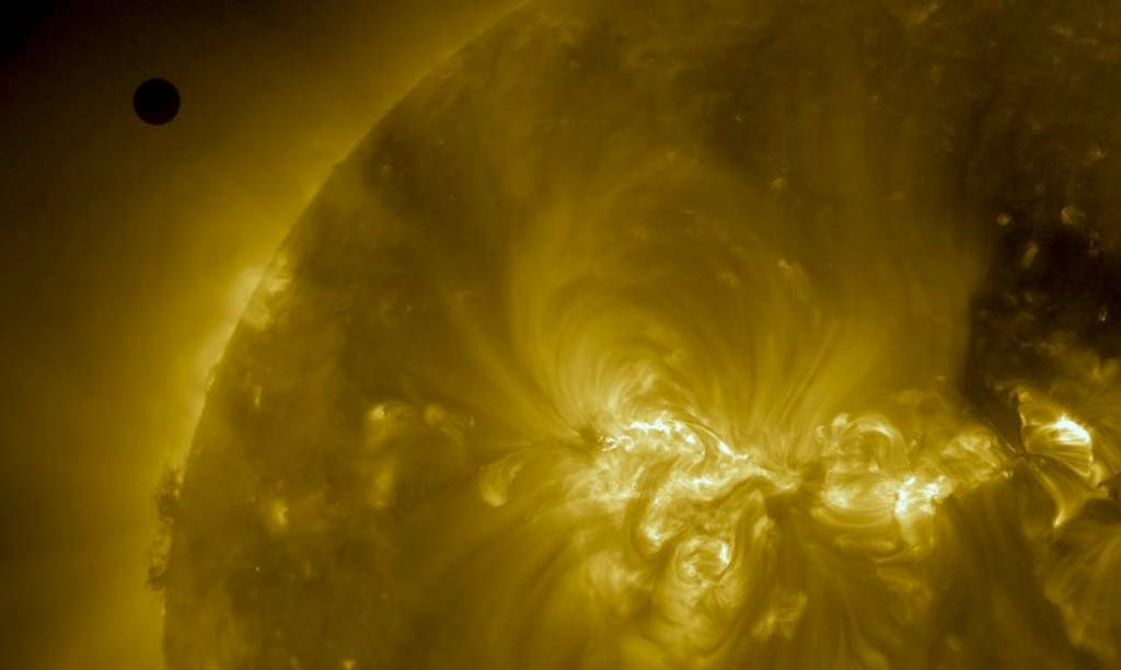 NASA’s SDO Captures 2012 Venus Transit Approach