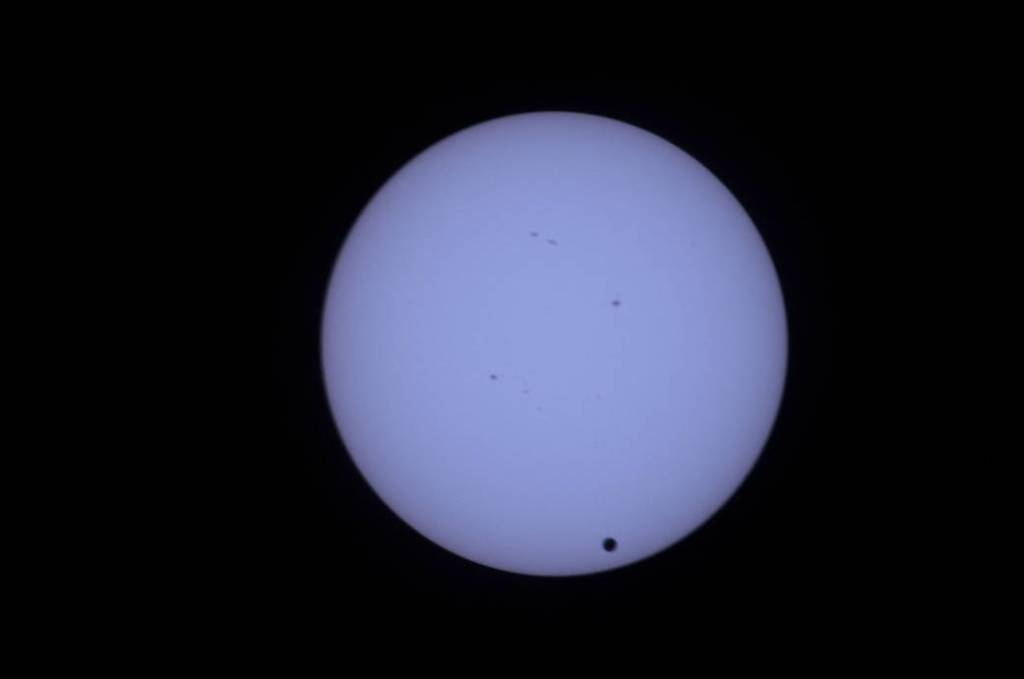 Transiting the Sun