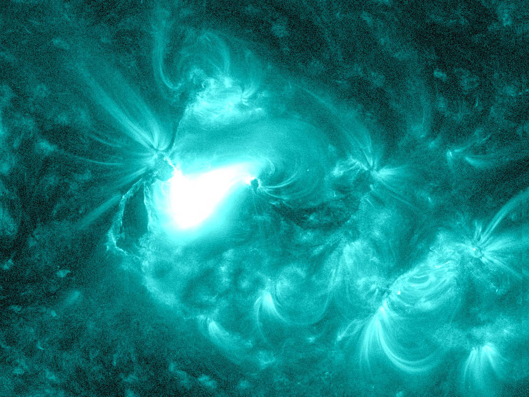 SDO Captures M1.2 Class Flare