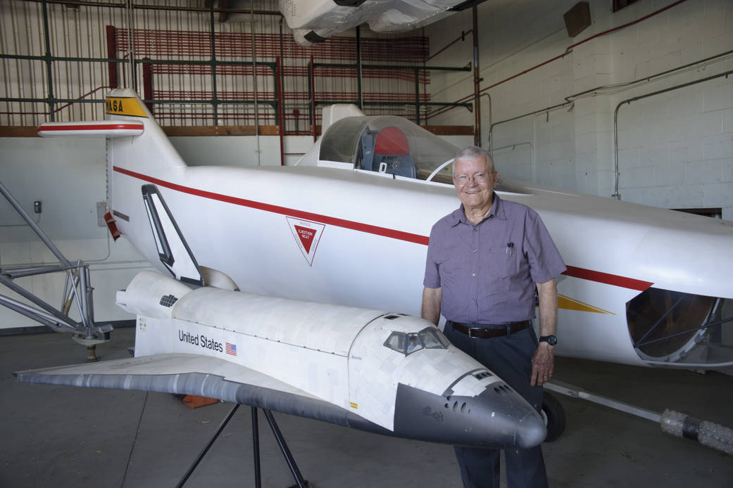 Retired NASA Astronaut Fred Haise Revisits NASA Dryden