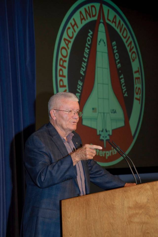 Retired NASA Astronaut Fred Haise Revisits NASA Dryden