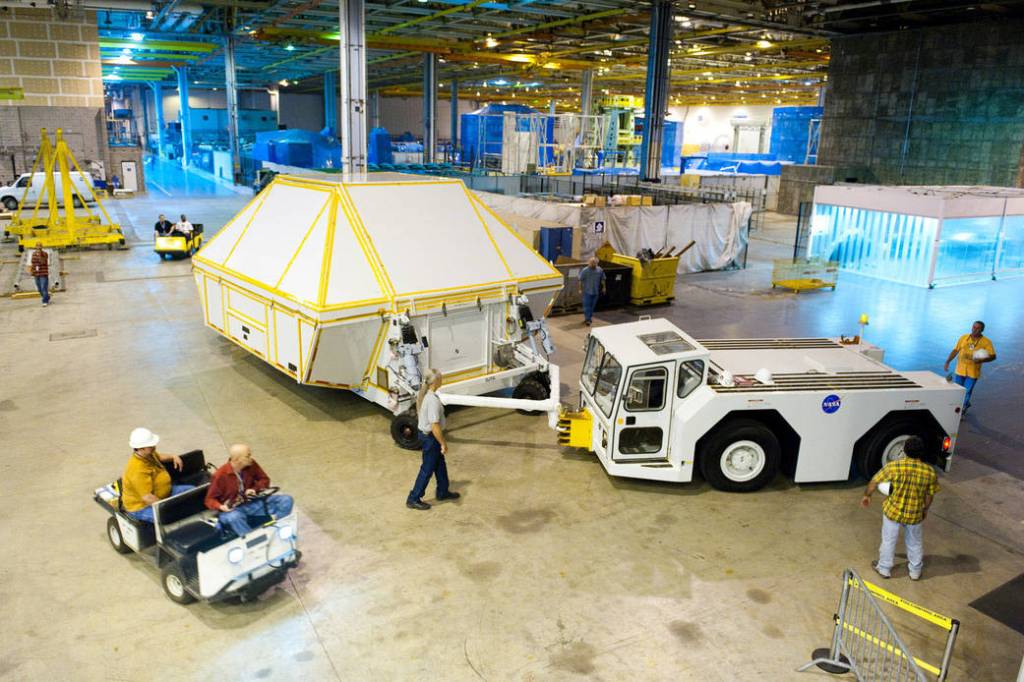 First Space-Bound MPCV Packed for Shipment to Kennedy