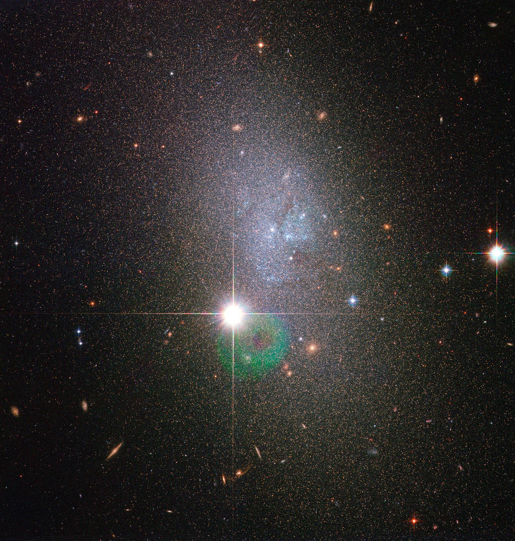 Hubble Sees a Vapor of Stars