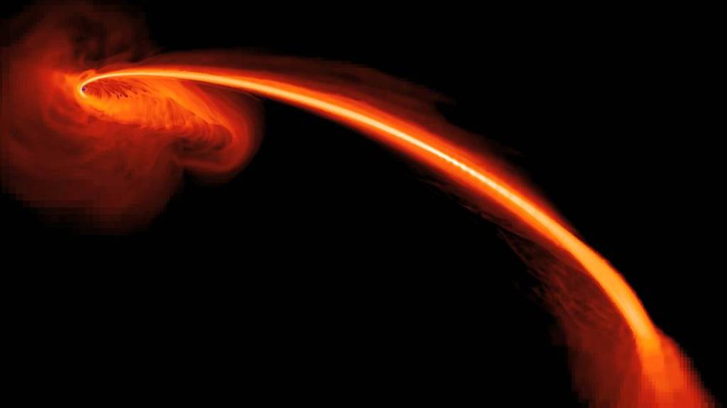Black Hole Caught in a Stellar Homicide