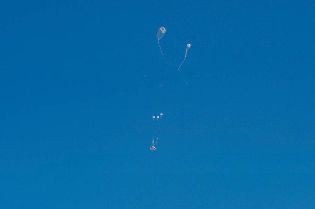 Orion Parachute Test, July 18