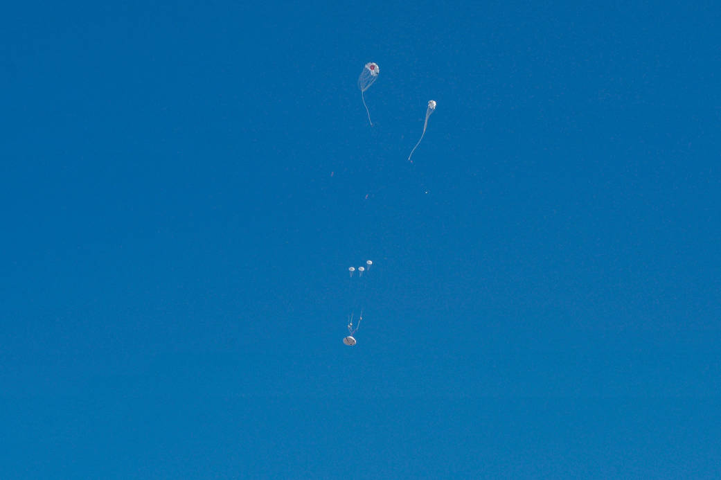 Orion Parachute Test, July 18