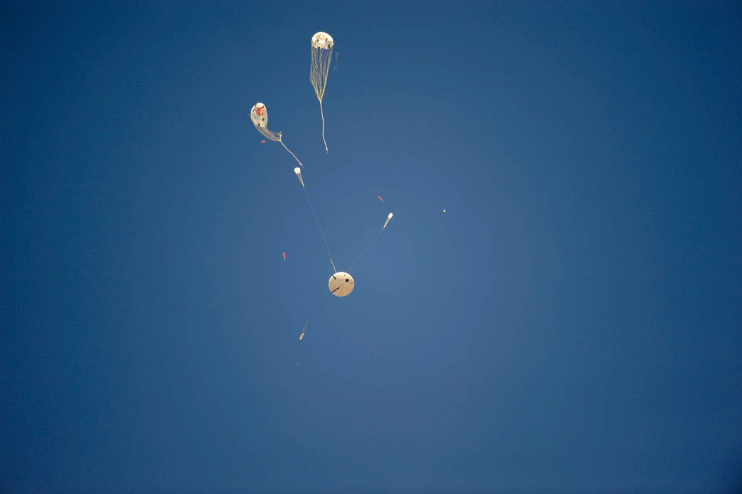 Orion Parachute Test, July 18