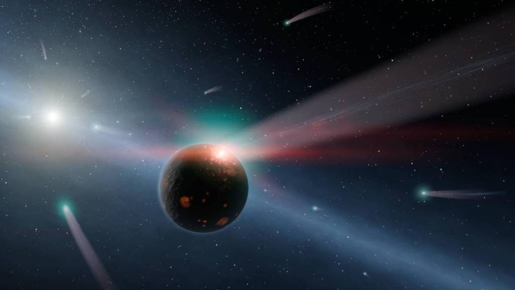 A Storm of Comets