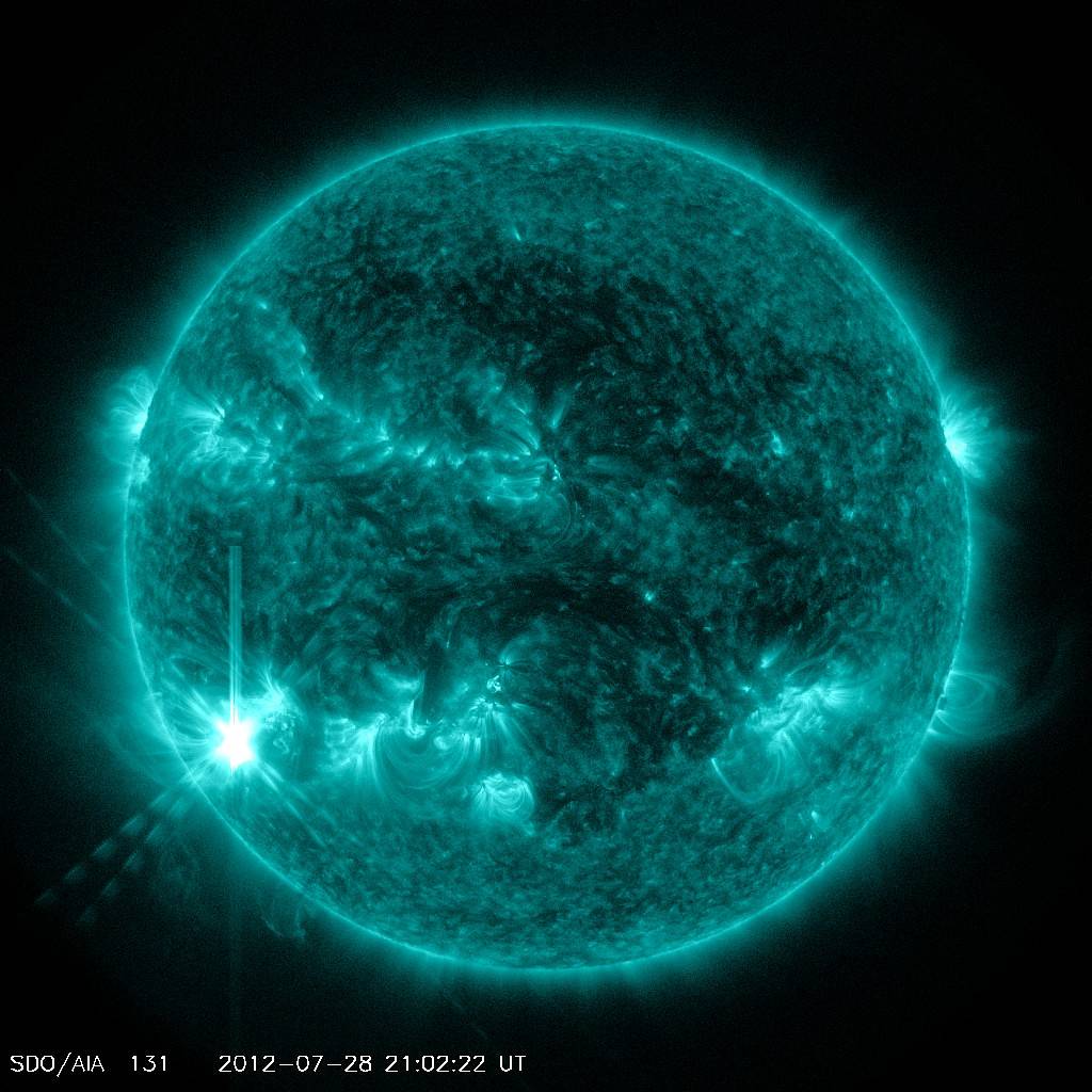 New Sunspot 1532 Emits M6.2 Solar Flare