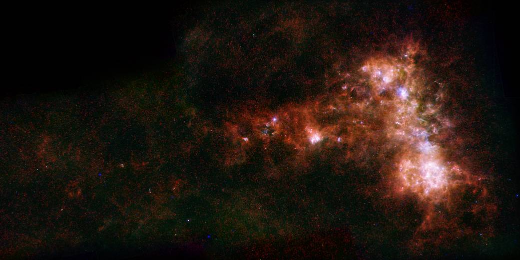 Star Formation in a Dwarf Galaxy