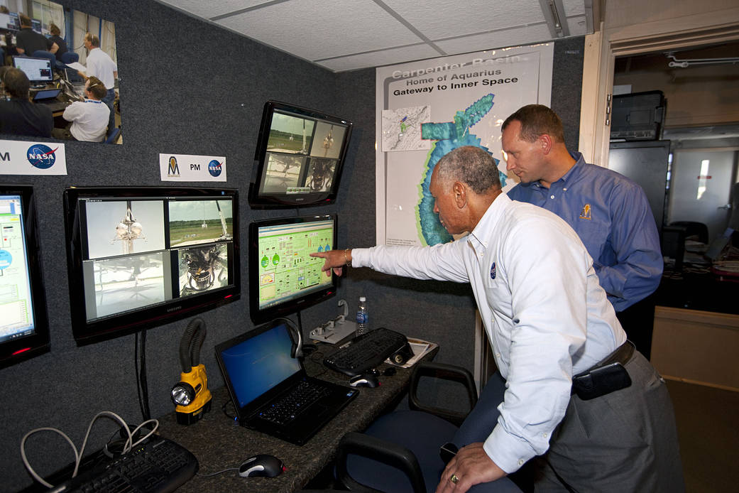 Charles Bolden and Dr. Jon Olansen