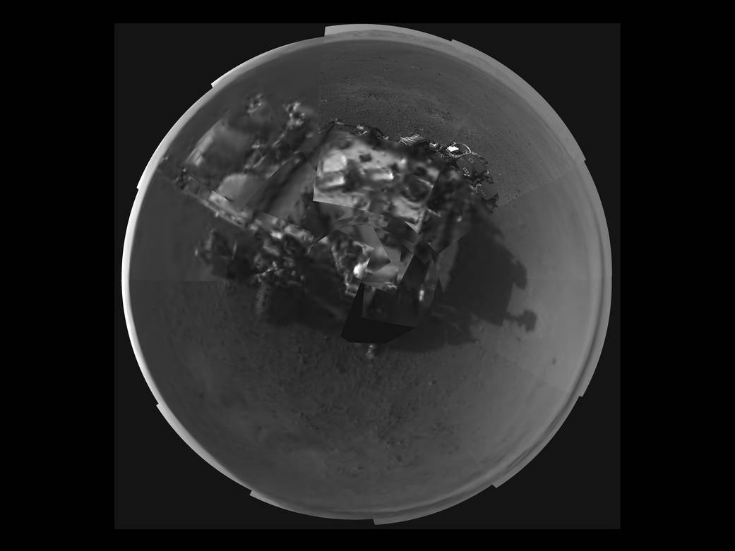 Curiosity's Self-Portrait