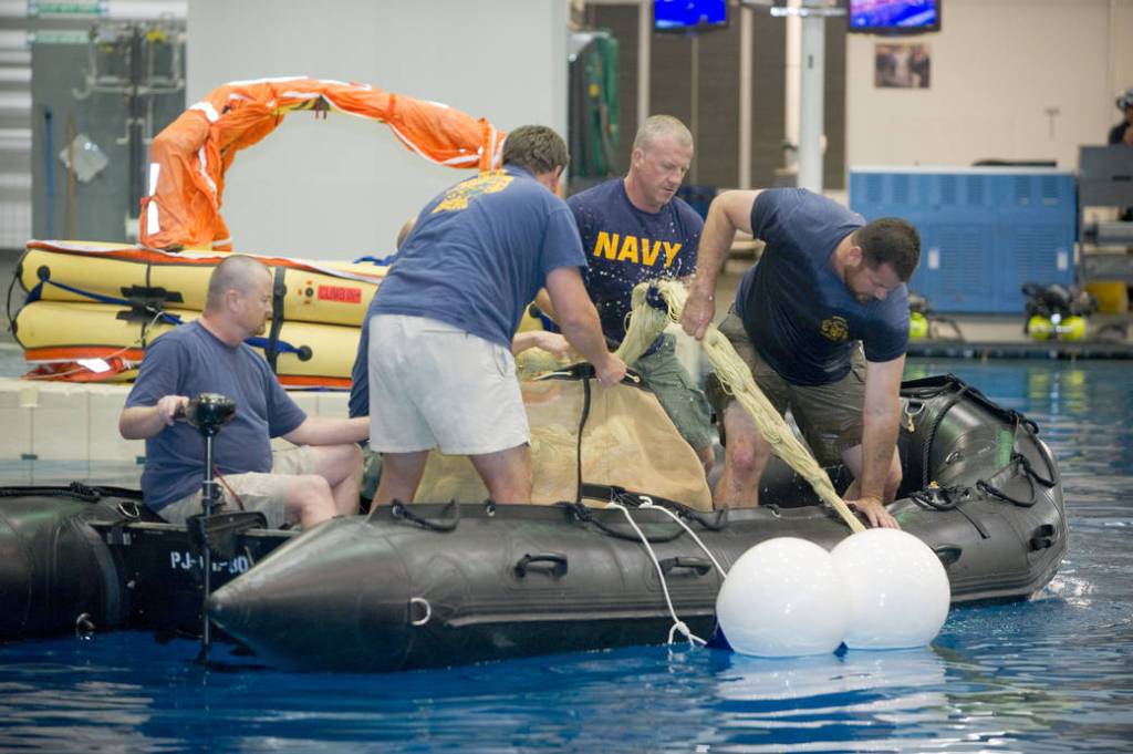 Orion Parachute Recovery Practice