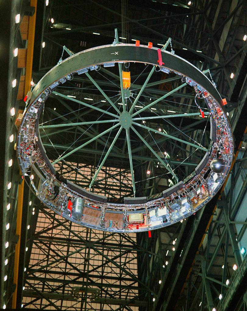 Saturn V Instrument Unit Final Assembly