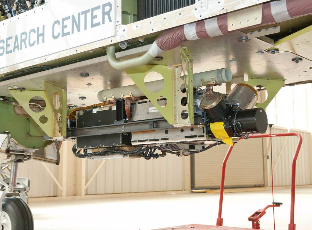 Scanning High-resolution Interferometer Sounder Mounted