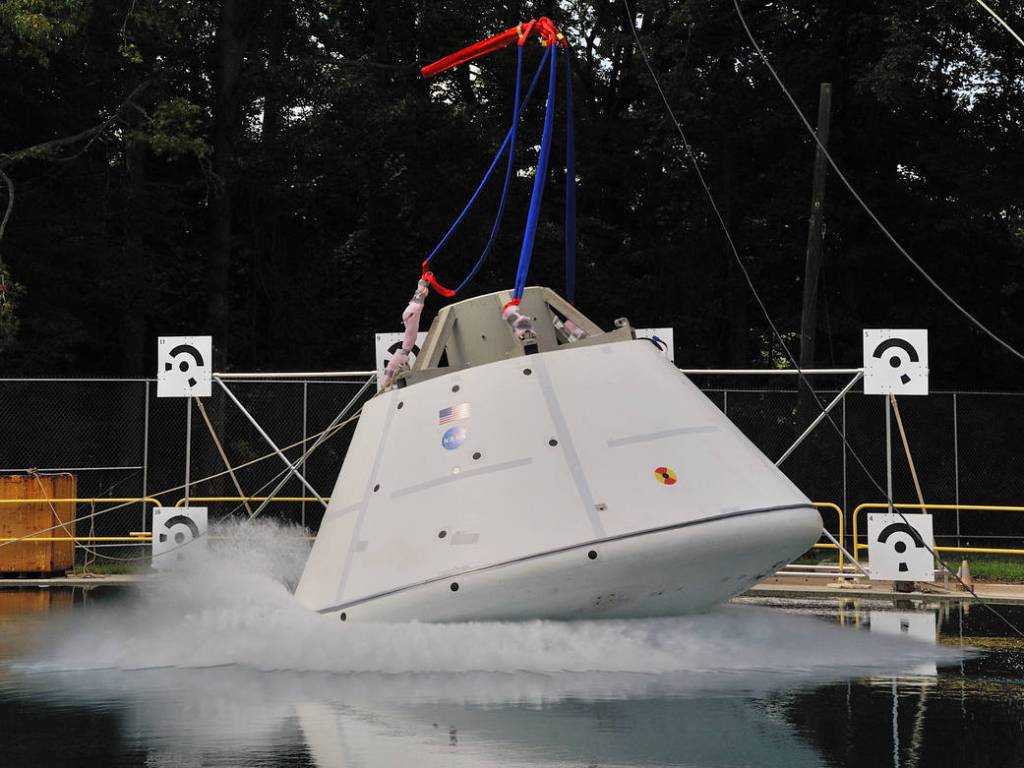 Orion Test Article Vertical Drop