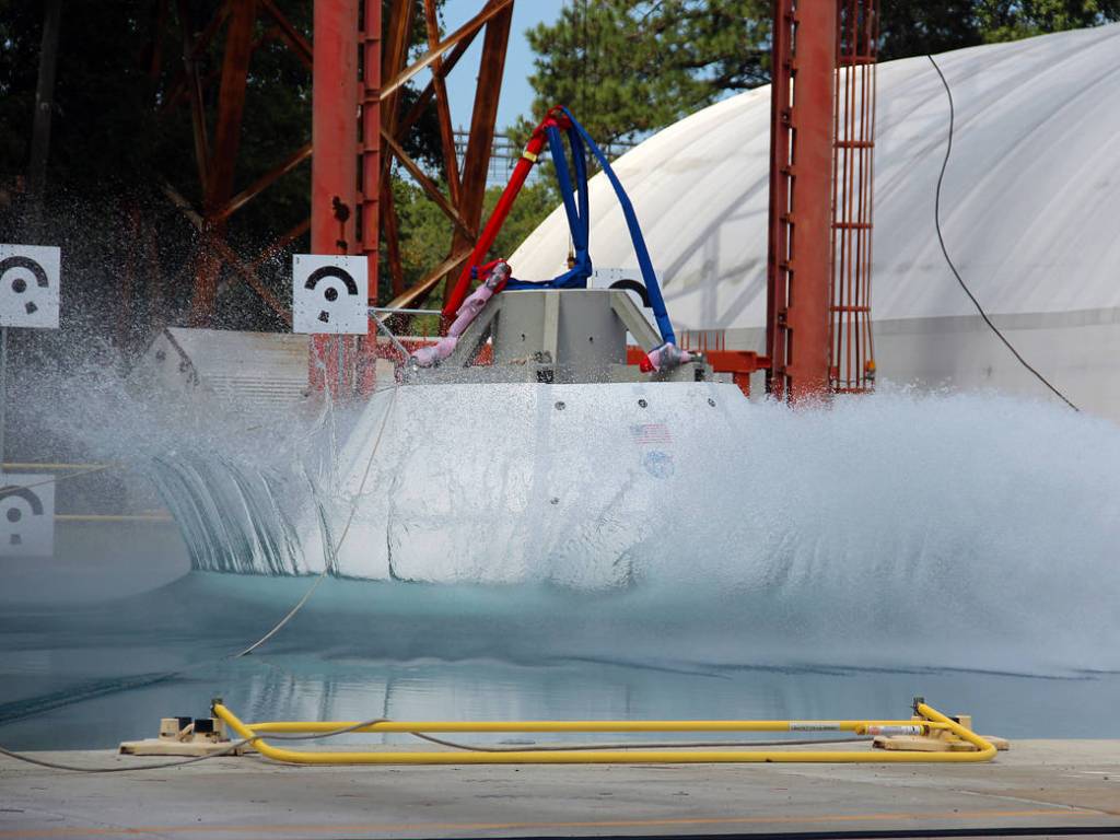 Orion Test Article Vertical Drop