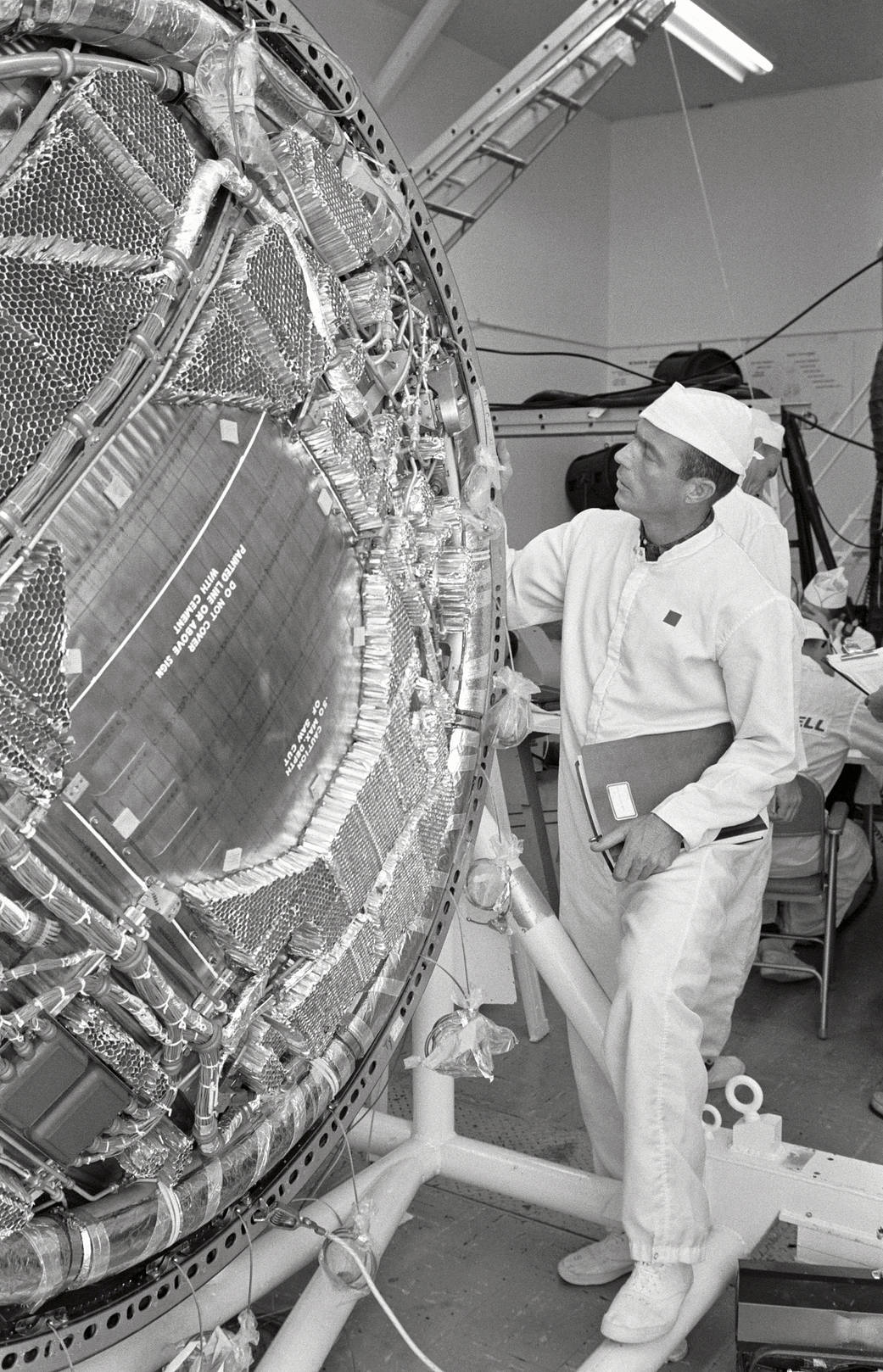 Inspecting the Heat Shield