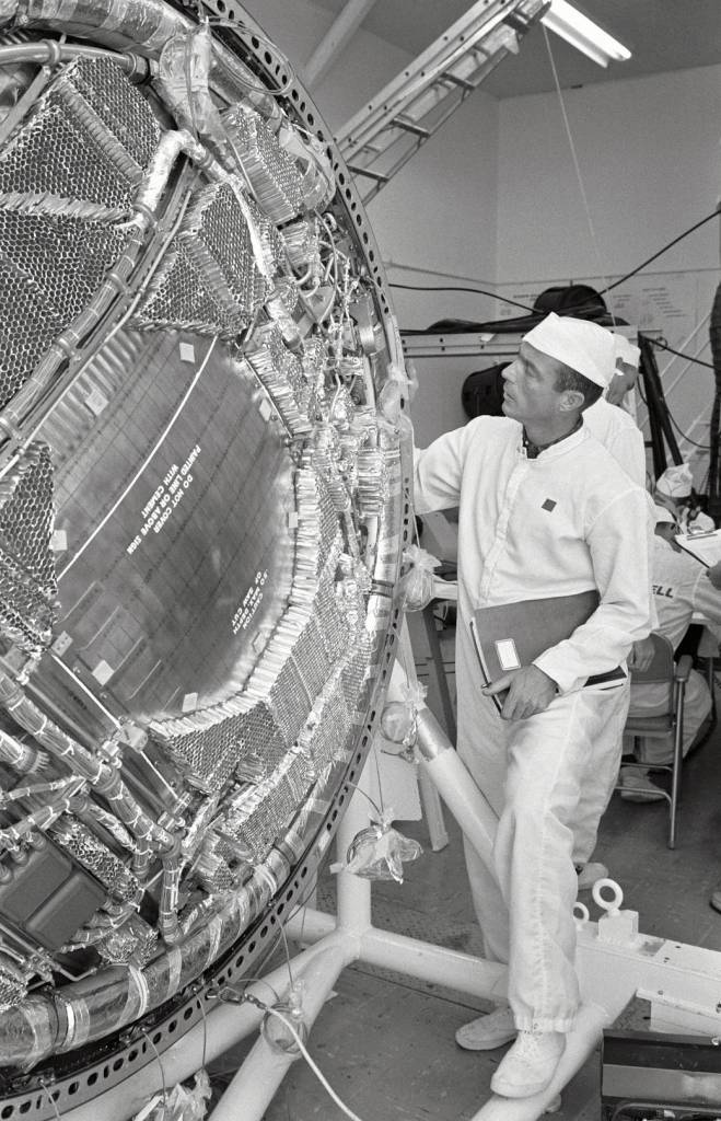 Inspecting the Heat Shield