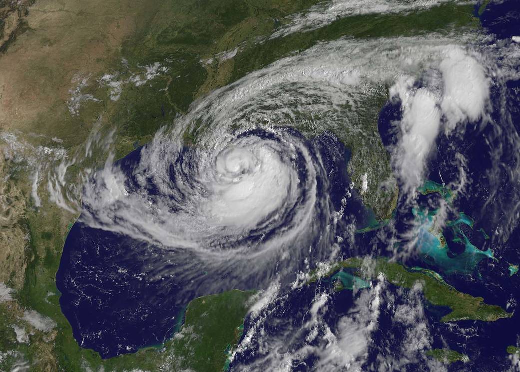 Isaac Churns in the Gulf