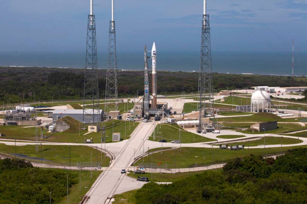 RBSP Arrives Back on the Pad