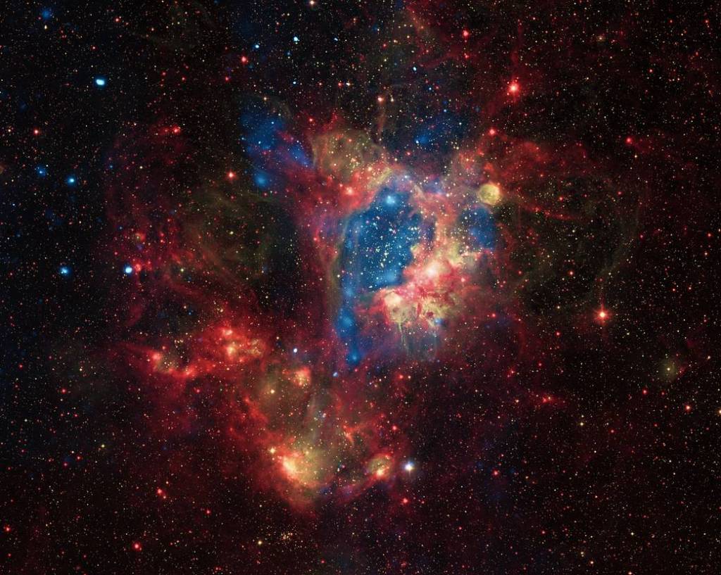 A Surprisingly Bright Superbubble