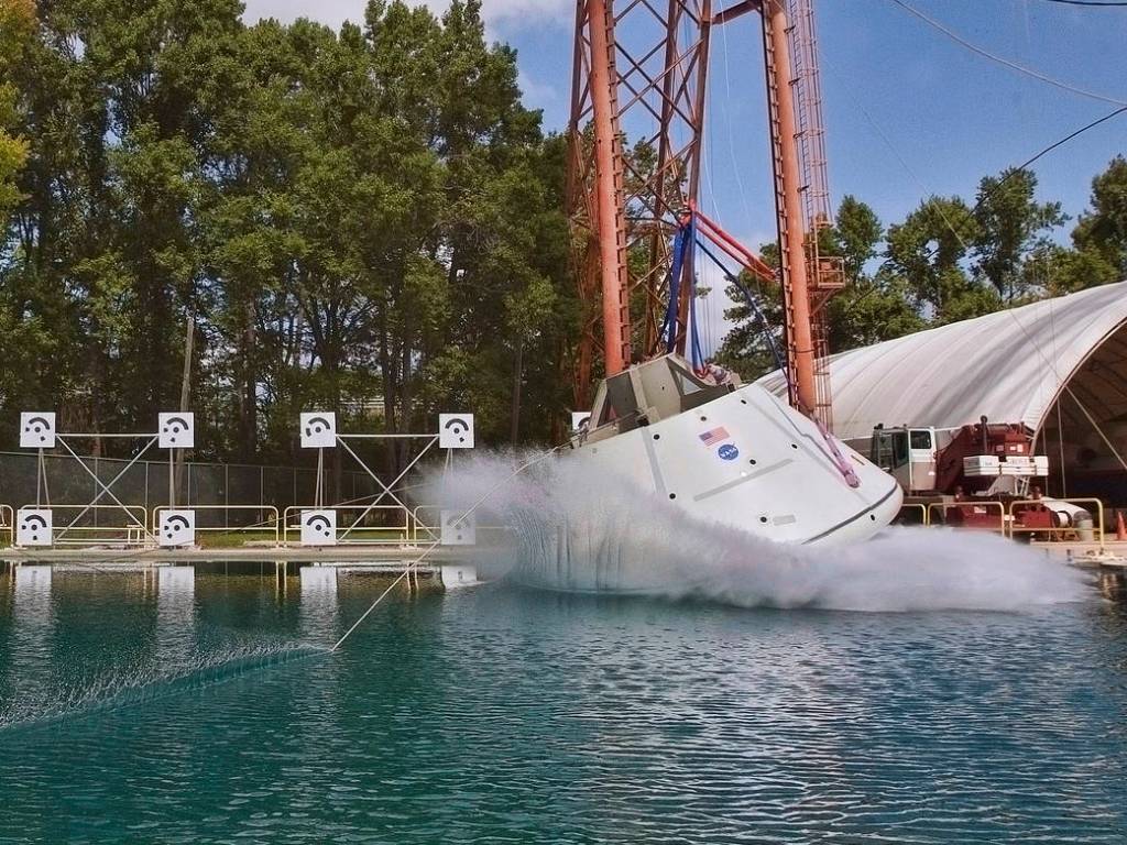 Orion Test Article Vertical Drop (9 ft)