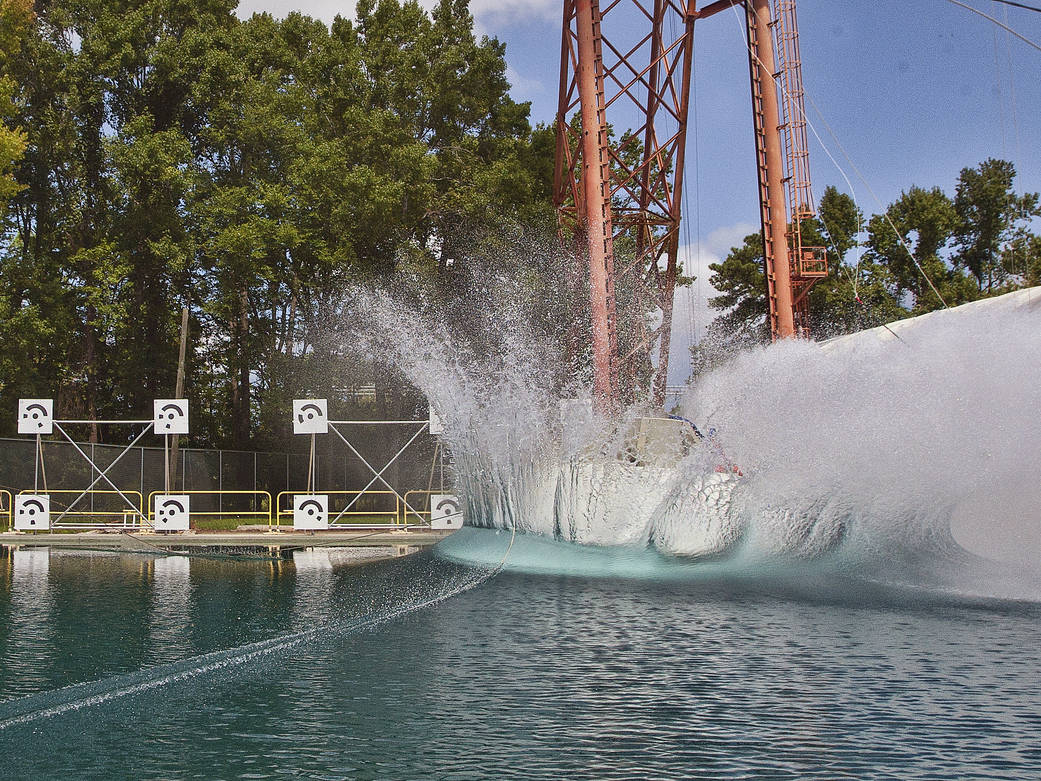 Orion Test Article Vertical Drop (9 ft)