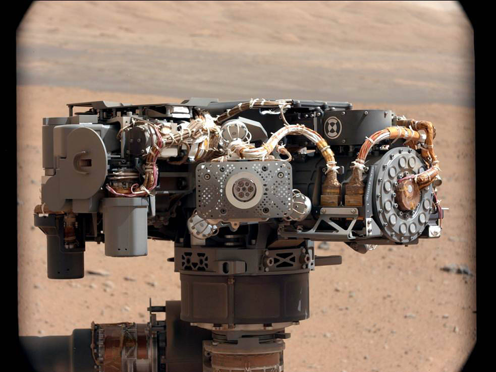 Portrait of APXS on Mars