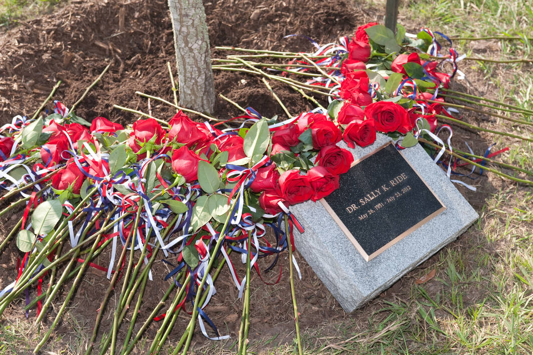 Sally Ride Memorial at Johnson