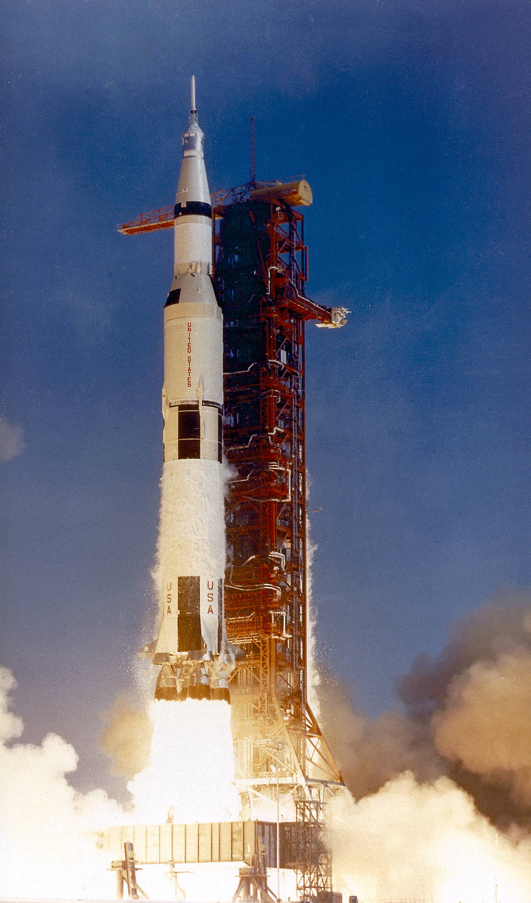 Apollo 11 Lifts Off