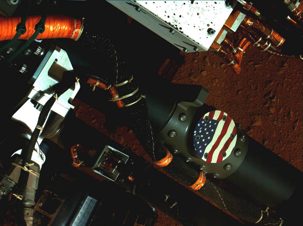 Curiosity’s Stars and Stripes