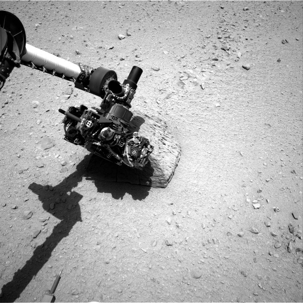 Curiosity's Rock-Contact Science Begins